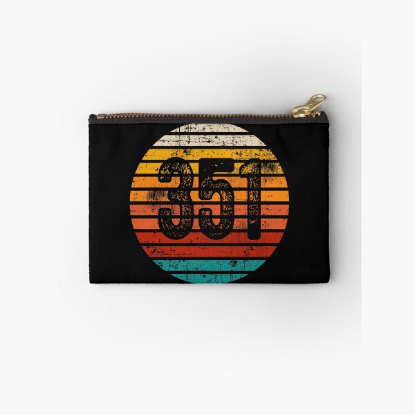 Item preview, Distressed Vintage Sunset 351 Area Code designed and sold by Gold Wings Tees.