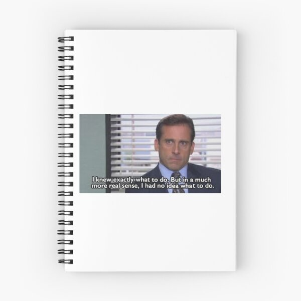 Item preview, The Office Michael Scott Quote designed and sold by Katie Ryder.