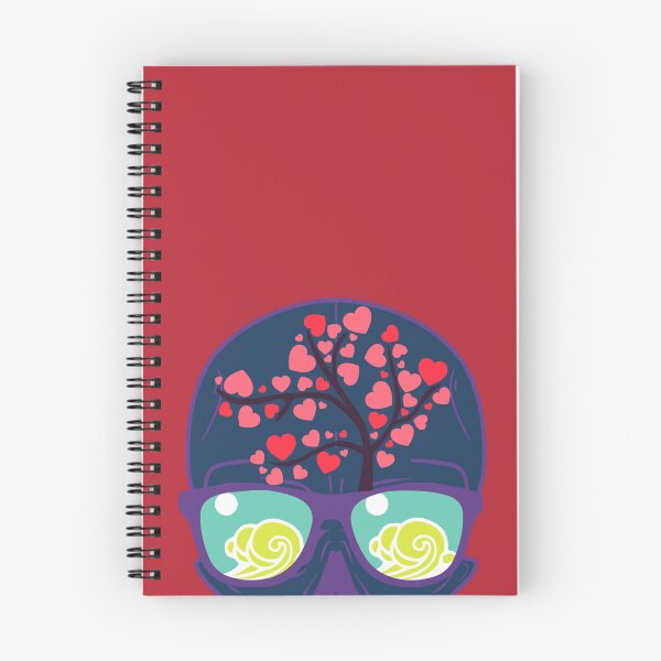 Item preview, I Am Good Enough - Nurture Yourself First - Cool Skull -Head Filled With Love | Skull Art designed and sold by The Red Nox.