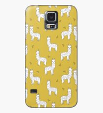 Alpaka - Senf von Andrea Lauren Hülle & Skin für Samsung Galaxy