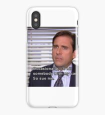 The Office Quote- Michaels Flaws iPhone Case