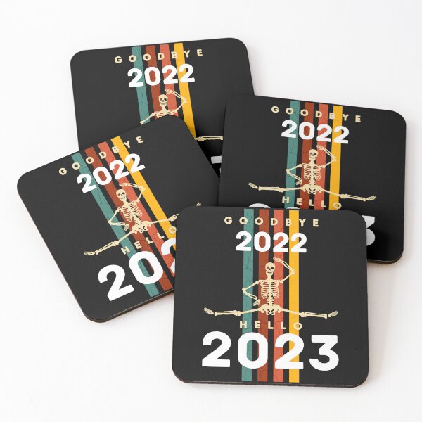 Item preview, Merry Christmas And Happy New Year Good Bye 2022 Hello 2023 designed and sold by Sarocha Kaewsanod.