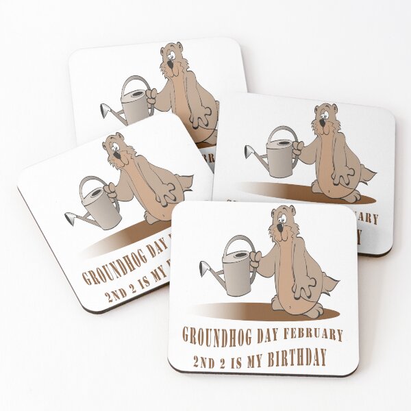 Item preview, Groundhog Day February 2nd 2 Is My Birthday  designed and sold by Soudesign99.