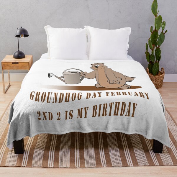 Item preview, Groundhog Day February 2nd 2 Is My Birthday designed and sold by Soudesign99.