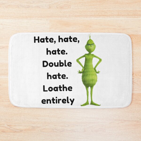 Item preview, Hate, hate, hate. Double hate. Loathe entirely The Cringe designed and sold by Tvdesignx.