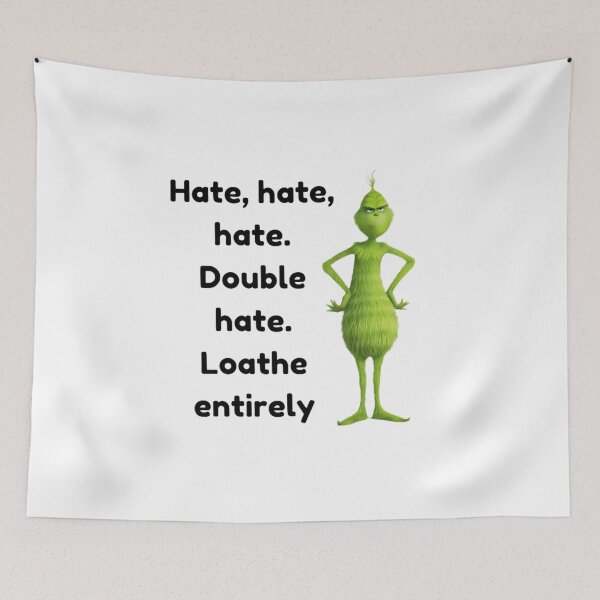 Item preview, Hate, hate, hate. Double hate. Loathe entirely The Cringe designed and sold by Tvdesignx.