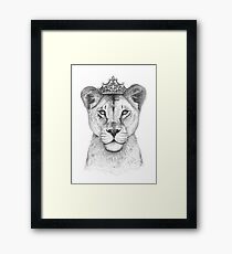 The Queen Framed Print