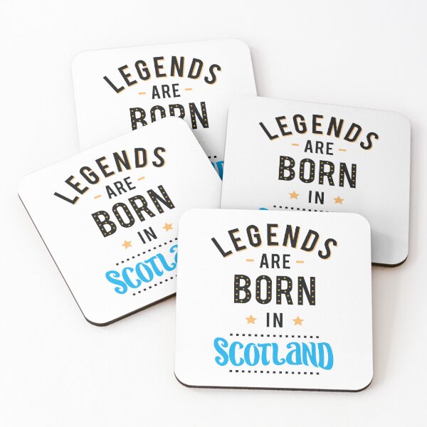 Item preview, Legends Are Born In Scotland designed and sold by FiveNiches.
