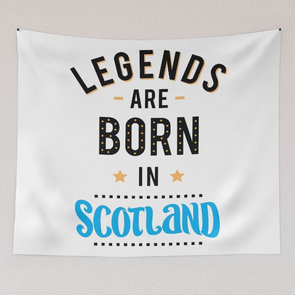 Item preview, Legends Are Born In Scotland designed and sold by FiveNiches.