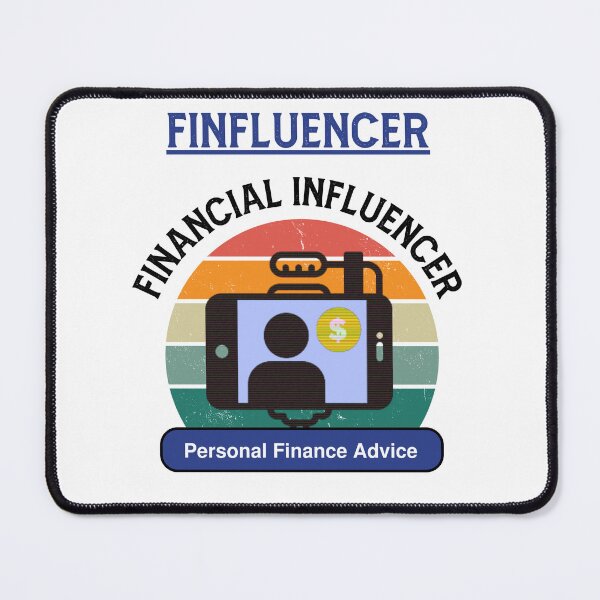 Item preview, Finfluencer Financial Influencer Personal Finance Advice designed and sold by ZiAttaArt.