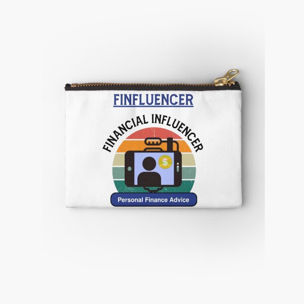 Item preview, Finfluencer Financial Influencer Personal Finance Advice designed and sold by ZiAttaArt.
