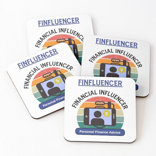 Item preview, Finfluencer Financial Influencer Personal Finance Advice designed and sold by ZiAttaArt.
