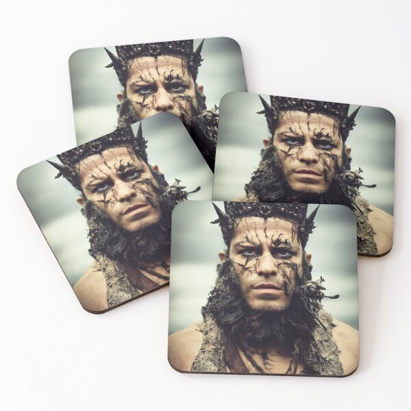 Item preview, King of the damned warrior portrait designed and sold by RK - Shop.