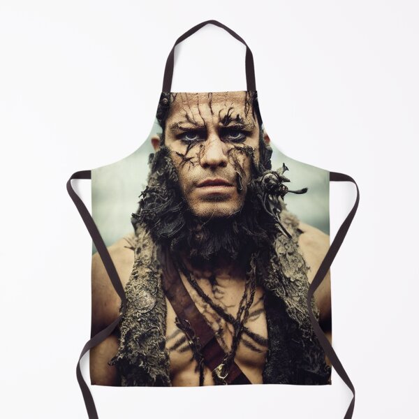 Item preview, King of the damned warrior portrait designed and sold by RK - Shop.