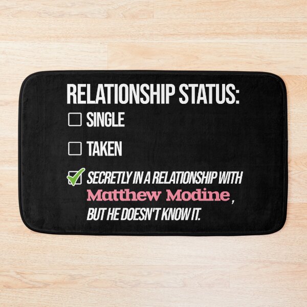 Item preview, Matthew Modine - Relationship designed and sold by 2Girls1Shirt.