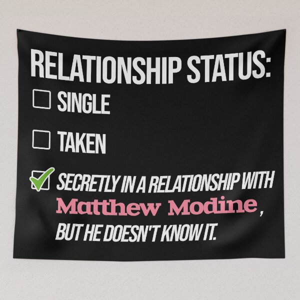 Item preview, Matthew Modine - Relationship designed and sold by 2Girls1Shirt.