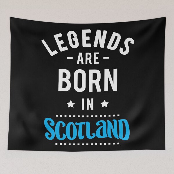 Item preview, Legends Are Born In Scotland designed and sold by FiveNiches.
