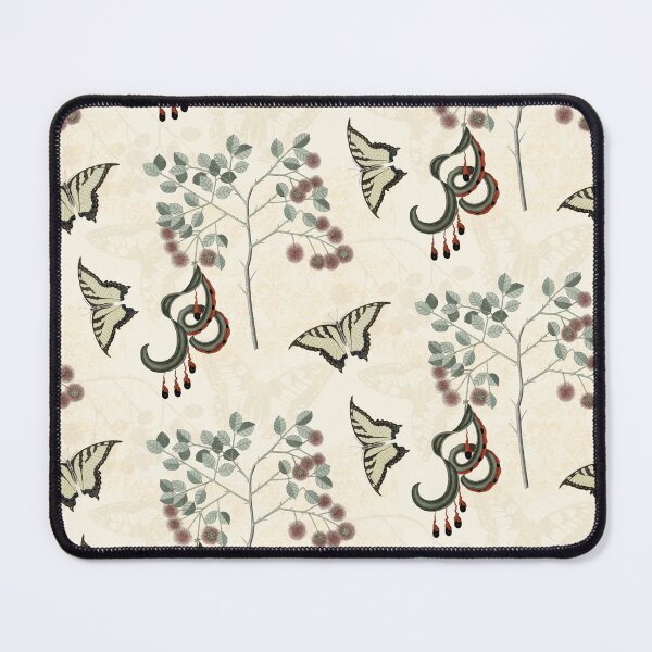 Item preview, Swallowtail Butterflies and Catclaw Acacia designed and sold by AntiqueImages.