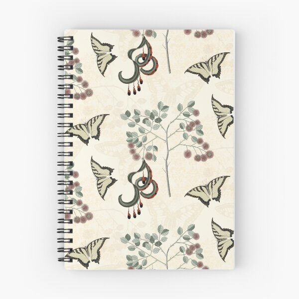 Item preview, Swallowtail Butterflies and Catclaw Acacia designed and sold by AntiqueImages.