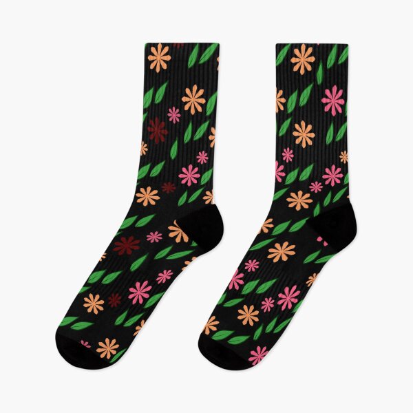 Item preview, Pink yellow flowers designed and sold by Obsessionforart.