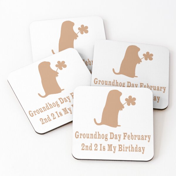 Item preview, Groundhog Day February 2nd 2 Is My Birthday  designed and sold by Soudesign99.