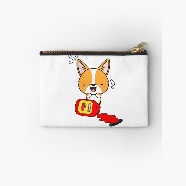 Item preview, Cute Corgi Spilled Tomato Ketchup designed and sold by Pet Station.