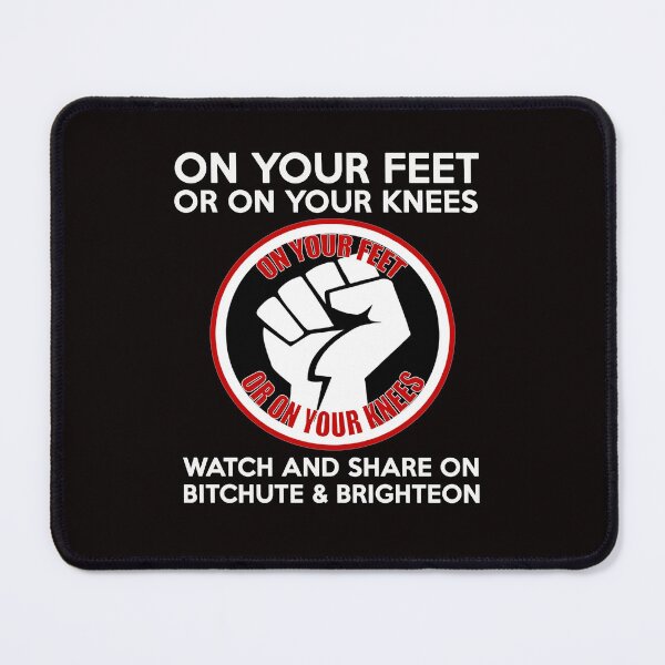 Item preview, ON YOUR FEET OR ON YOUR KNEES SHIRTS & PRODUCTS designed and sold by BrandNewTeez.