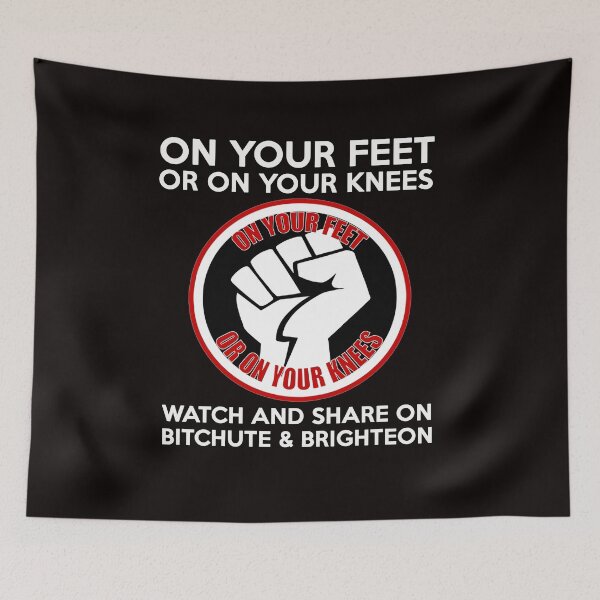 Item preview, ON YOUR FEET OR ON YOUR KNEES SHIRTS & PRODUCTS designed and sold by BrandNewTeez.