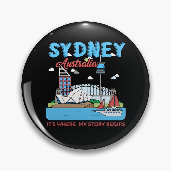 Artikelvorschau, Sydney Australien Hier beginnt meine Geschichte entworfen und verkauft von UnknownArtistt.