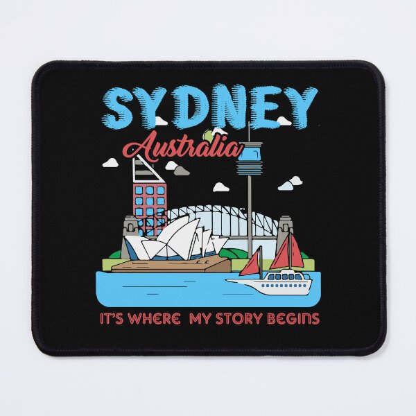 Item preview, Sydney Australia It's Where My Story Begins designed and sold by UnknownArtistt.