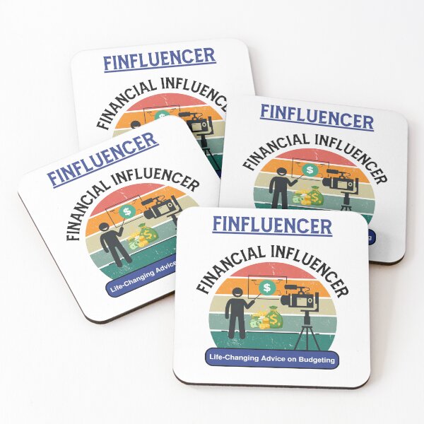 Item preview, Finfluencer Financial Influencer Life Changing Advice on Budgeting designed and sold by ZiAttaArt.