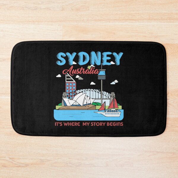 Item preview, Sydney Australia It's Where My Story Begins designed and sold by UnknownArtistt.