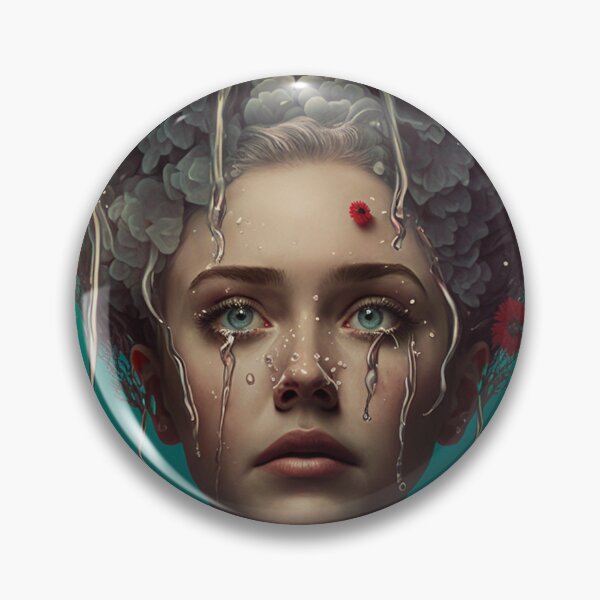 Item preview, Netflix Artwork 5 - by Pitasso Fanart crying woman underwater designed and sold by DErstling.