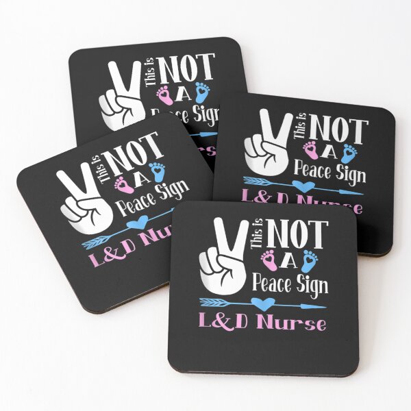 Item preview, This Is Not A Peace Sign Labor and Delivery Nurse designed and sold by M7MED12.