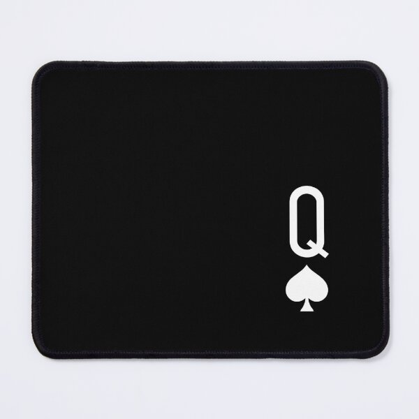 Item preview, Black and White Queen of Spades card game designed and sold by FrenchsTuck.