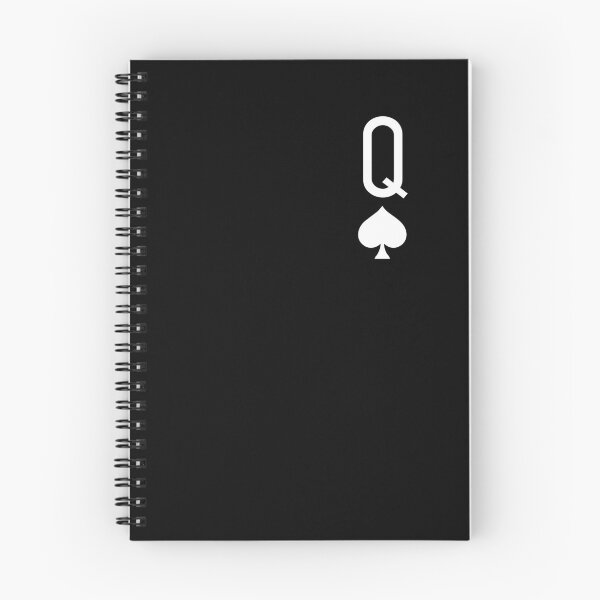 Item preview, Black and White Queen of Spades card game designed and sold by FrenchsTuck.