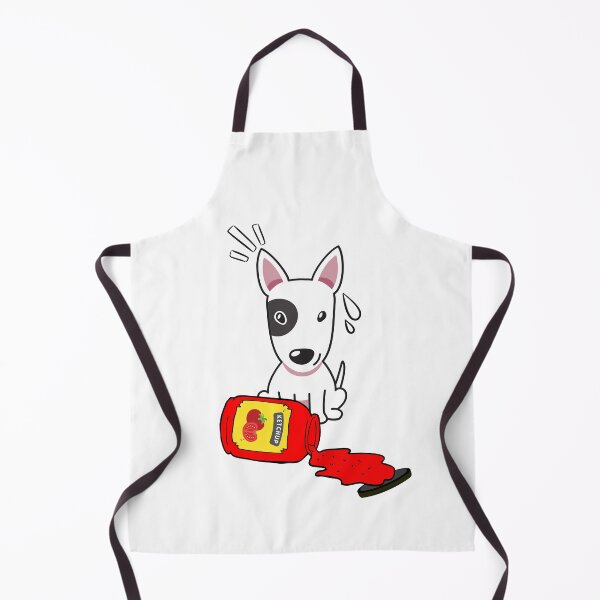 Artikelvorschau, Süßer Bullterrier verschüttete Tomatenketchup entworfen und verkauft von Pet Station.