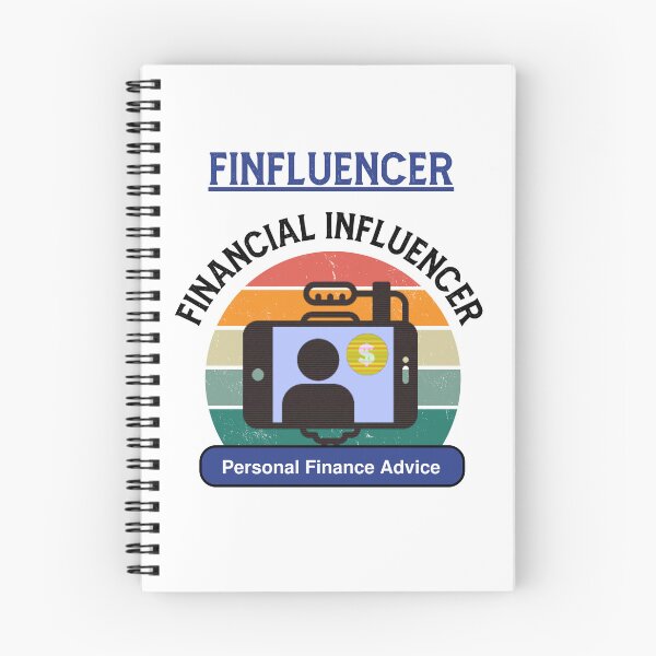 Item preview, Finfluencer Financial Influencer Personal Finance Advice designed and sold by ZiAttaArt.