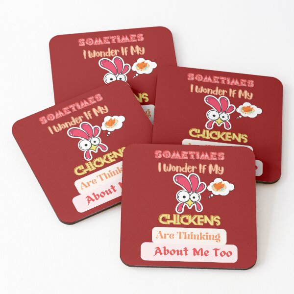 Item preview, Sometimes I Wonder If My Chickens Are Thinking About Me Too designed and sold by FunnyFreak.