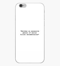 Serienmörder-Dokumentationen iPhone-Hülle & Cover