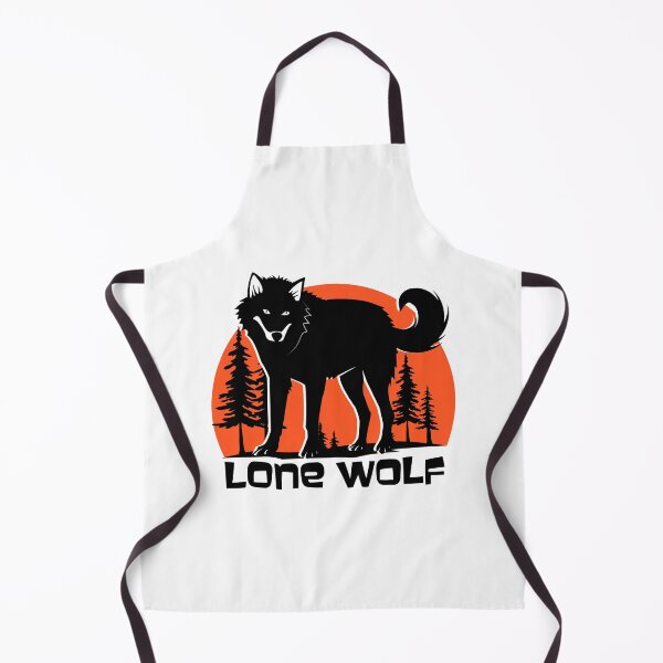 Item preview, Lone Wolf (Design For Light Colours) designed and sold by TextAndVectors.