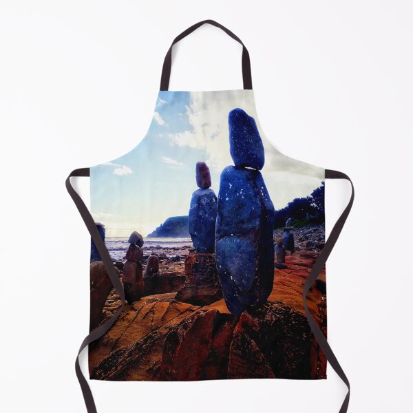 Item preview, Beach Rocks Towers Ocean Watchers on Rocky Beach in South Africa 1 of 4 designed and sold by Beachy.