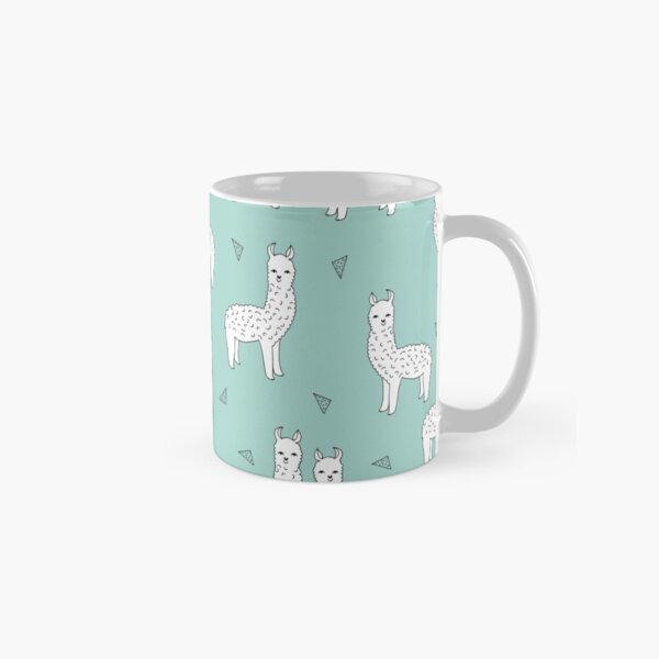 Alpaca - Mint by Andrea Lauren Classic Mug