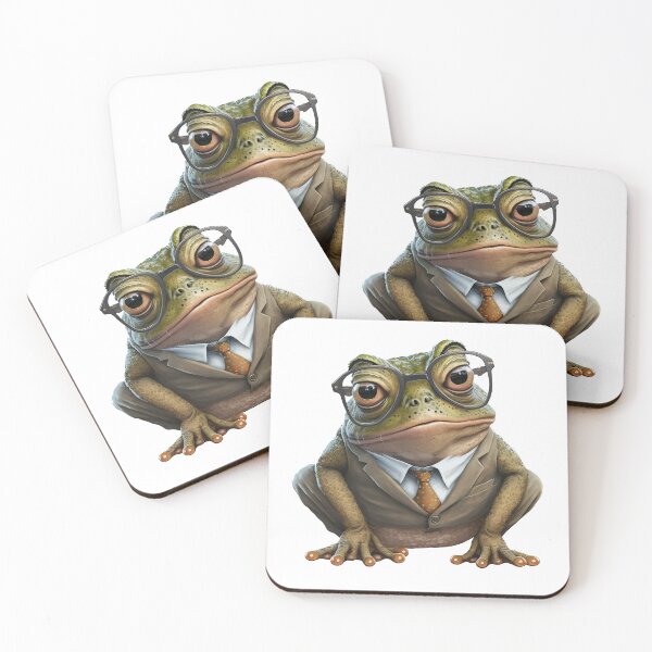 Item preview, Studious Toad Posing Cute designed and sold by VanKlin.