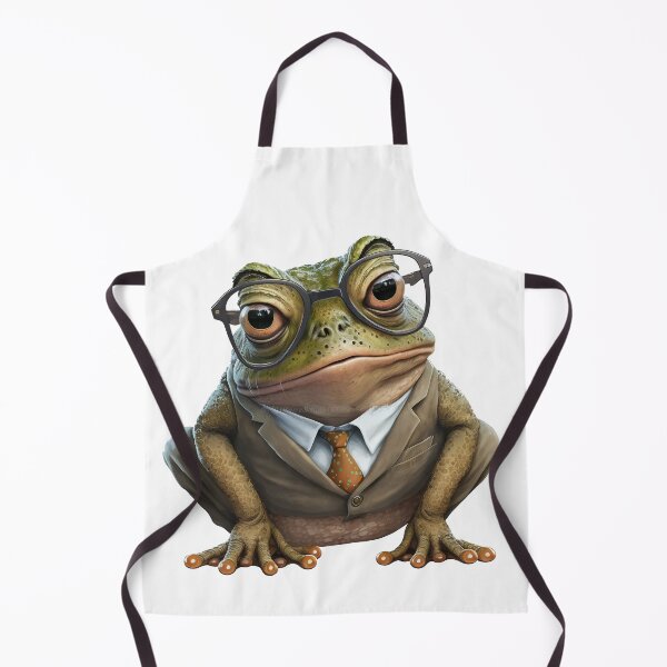 Item preview, Studious Toad Posing Cute designed and sold by VanKlin.