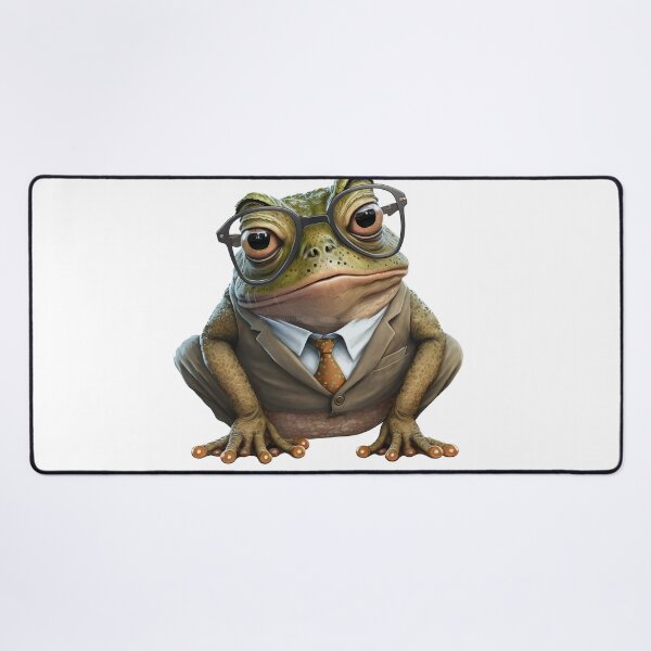 Item preview, Studious Toad Posing Cute designed and sold by VanKlin.