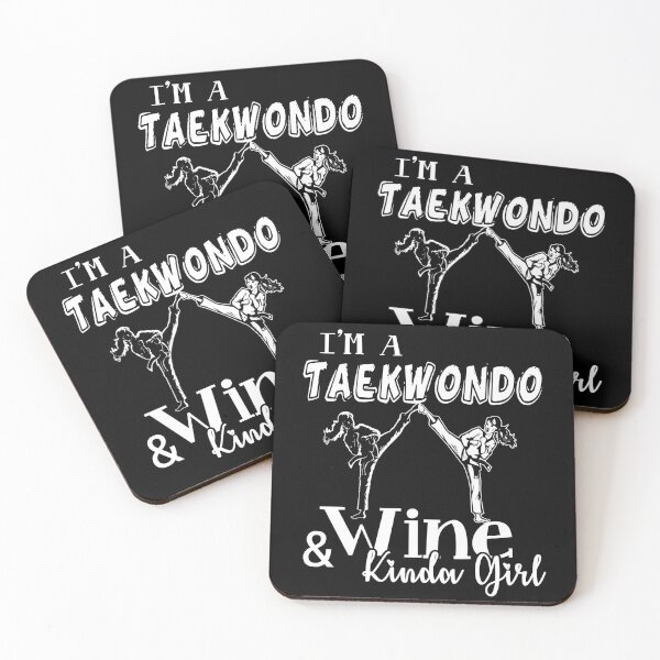 Item preview, Taekwondo - Taekwondo And Wine Kinda Girl designed and sold by UnknownArtistt.