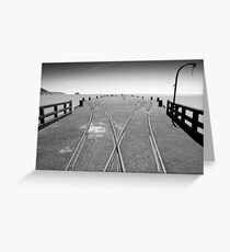 Tolaga Bay Wharf, New Zealand Greeting Card