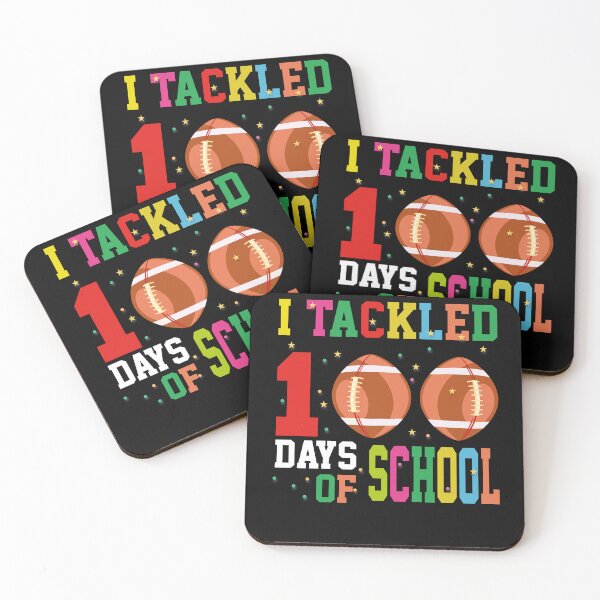 Item preview, I Tackled 100 Days Of School Football 100th Day School  designed and sold by M7MED12.
