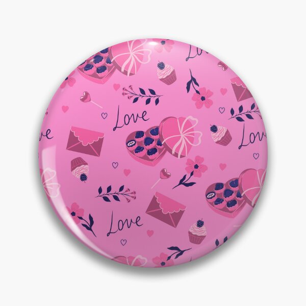 Item preview, alentine's day pattern with heart shaped candy boxes designed and sold by burbura.
